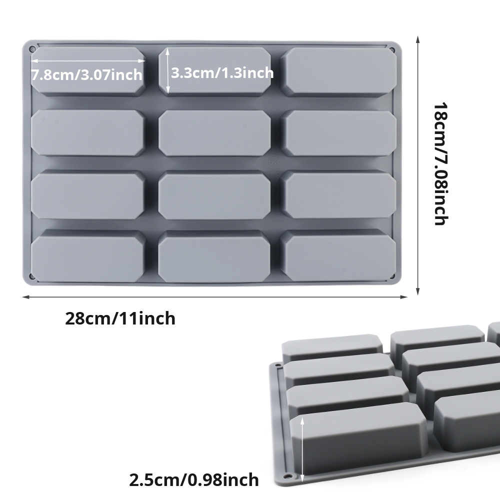 Silicone Rectangular Cake Mold - Candle Making Jug 评论和价格