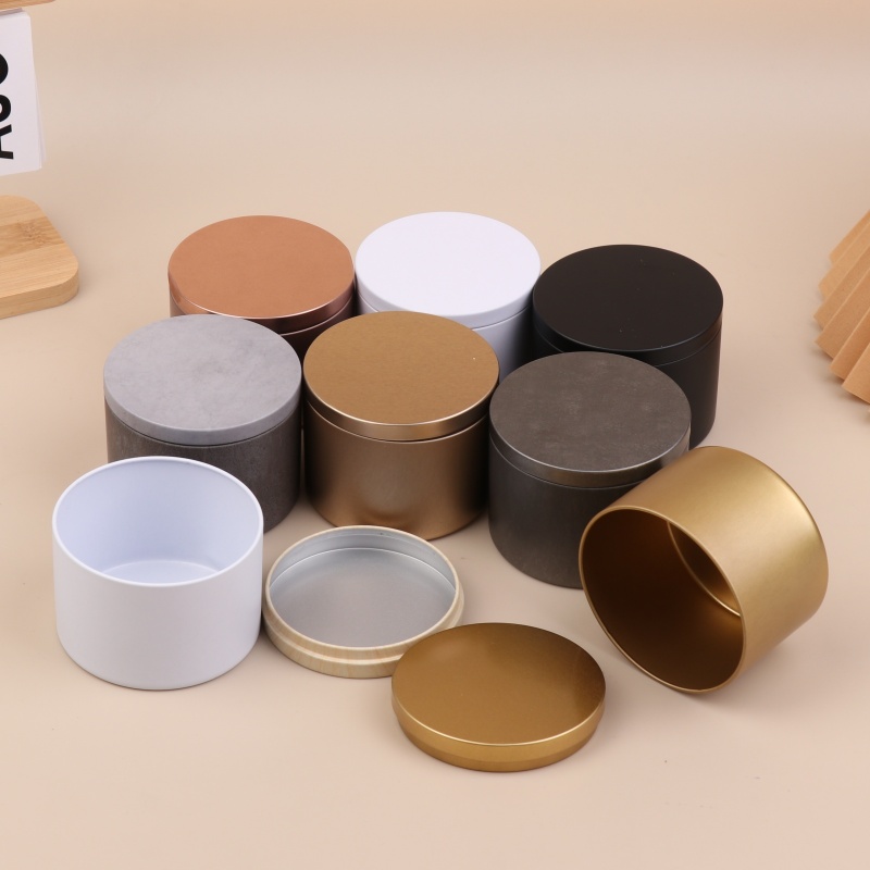 Wholesale 8oz Candle Tin Cans  - Candle Making Jars With Lids 评论和价格