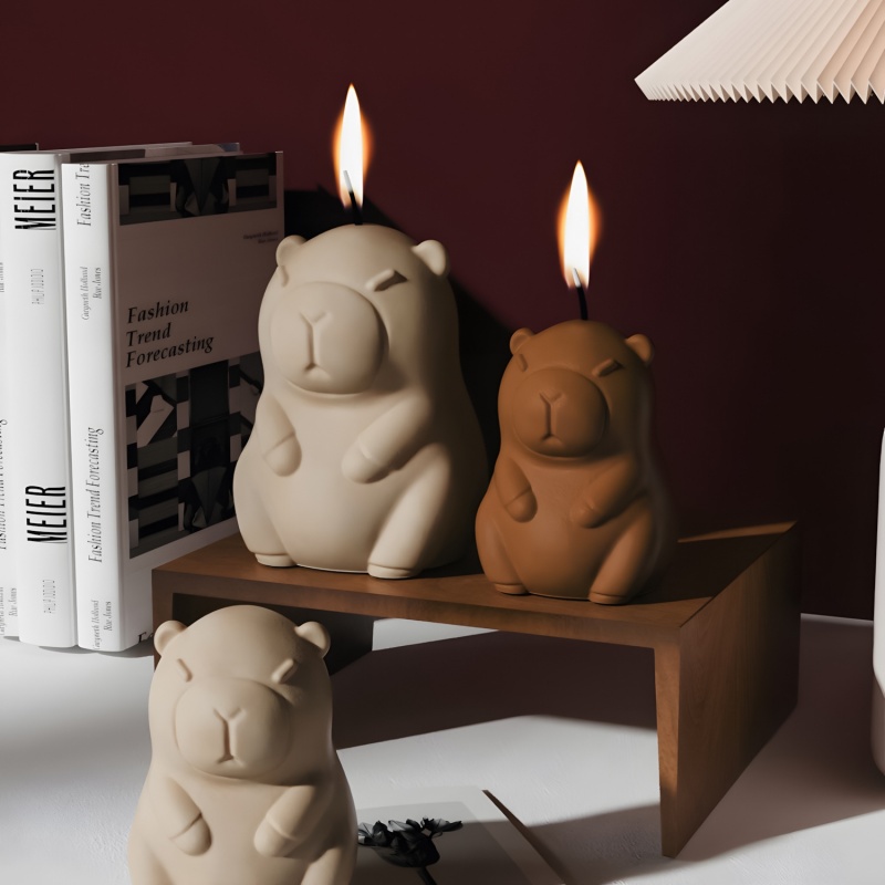 Capybara Pudding Baking Silico - Candle Making Tutorial 评论和价格