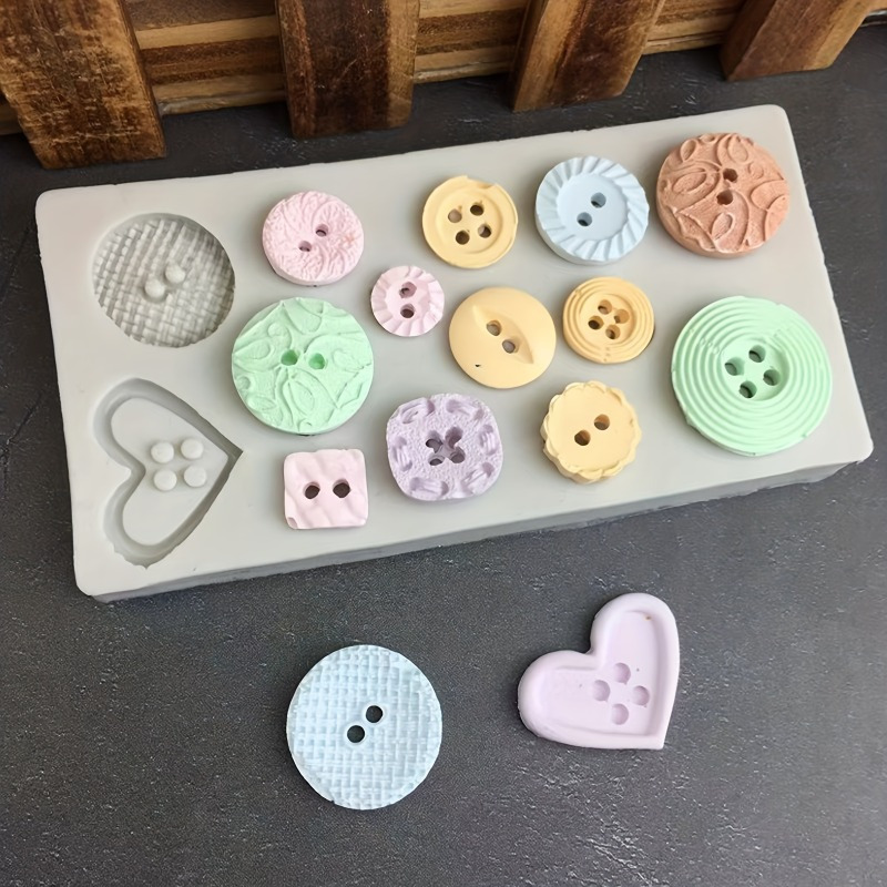 Buttons Shape Silicone Mold Si - Candle Making Tutorial 评论和价格