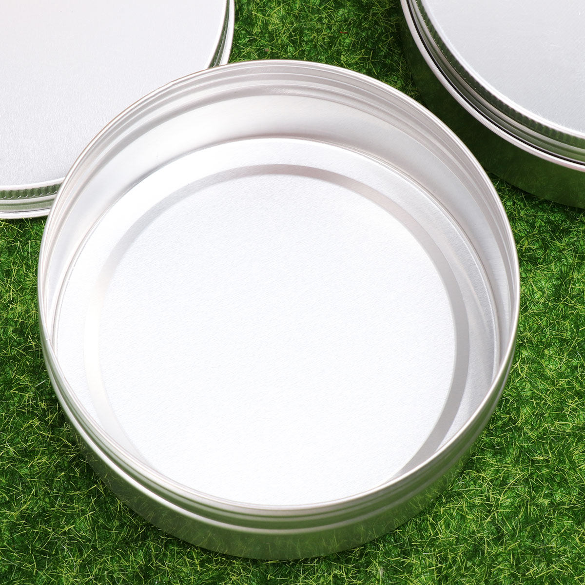 10Pcs Threaded Aluminium Bottl - Tin Container Lid 评论和价格