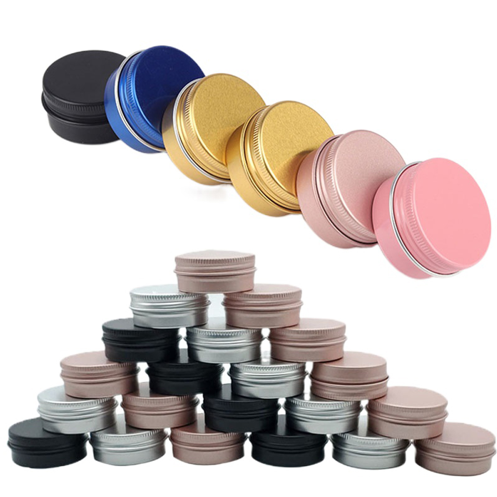 10Pcs 5g 10g 15g 20g 30g 50g 6 - Tin Container Lid 评论和价格