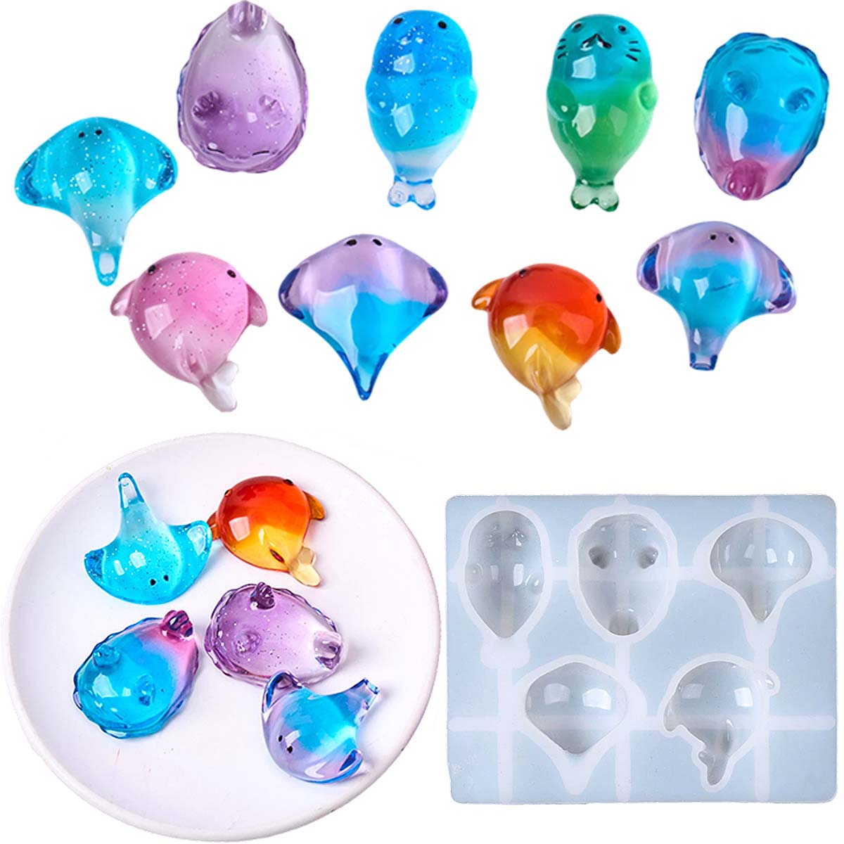 3D Healing Kawaii Manta Ray Wh - Candle Making Tutorial 评论和价格