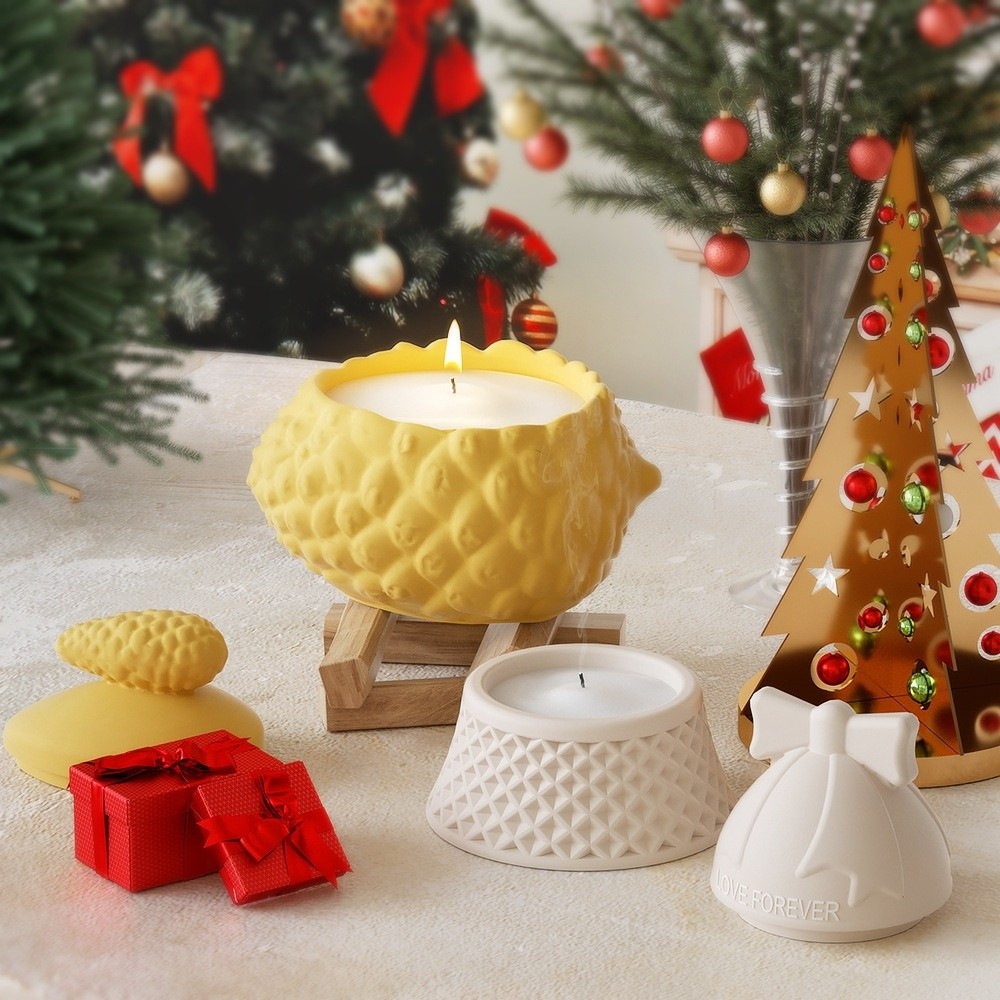 Silicone Santa Claus Storage J - Candle Making Jars With Lids 评论和价格