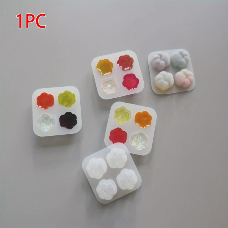 1Cat Paw Pattern Silicone Mold - Candle Making Kits 评论和价格