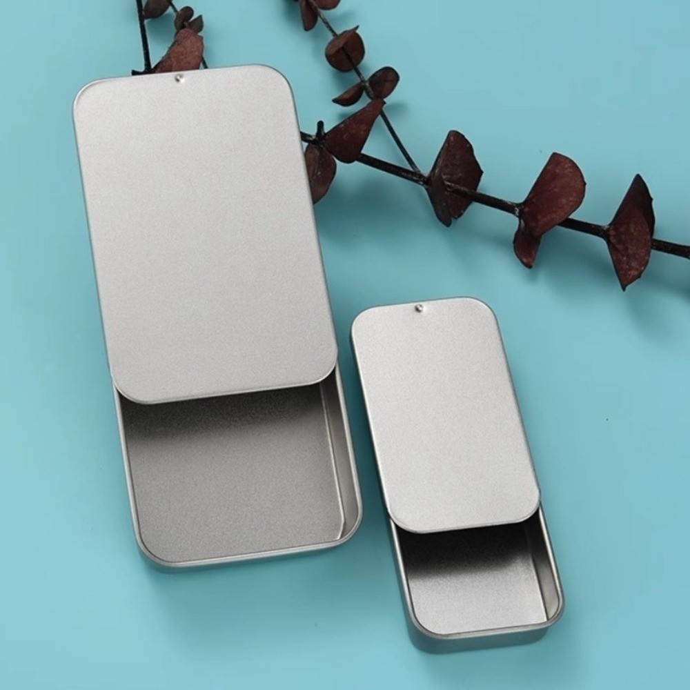 Multi Size Sliding Lid Tin Box - Tin Container Lid 评论和价格